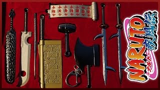 Наруто набор мечей 7 мечников тумана - 7 Swordsmen of the mist swords