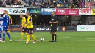 Ottelukooste: KuPS - HJK 0-1