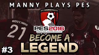 BECOME A LEGEND! #3 |PES 2016! | "2ND STRING STRIKER?!"