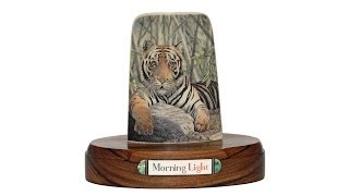 "Morning Light" Scrimshaw by David Adams - Scrimshaw Gallery
