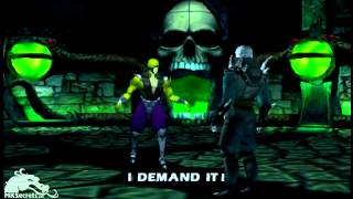 [HD] Mortal Kombat 4 Arcade - Reptile Ending