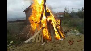 САМЫЙ БОЛЬШОЙ КОСТЁР 2016 THE BIGGEST BONFIRE 2016