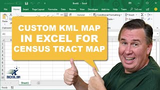 Excel 3D Map With KML Custom Regions - 2376