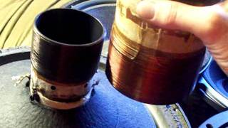 Quad voice coil 4'' for the 4hp subwoofer motor