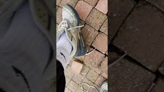 Walk with nike air max classic bw