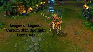 League of Legends Custom Skin Spotlight Leona #41 | Leona, the Lightning God