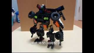 LEGOでトランスフォーマーを作ってみた８（警察車両）