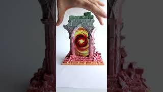 3D printing portal Портал в другое измерение невероятно #Shorts #satisfying