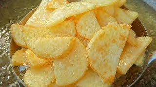 【小穎美食】土豆片這樣做真好吃，學會用它來招待客人，比紅燒肉還受歡迎