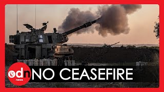 Israel-Palestine Ceasefire BLOCKED as Gaza Skyline Set Ablaze by IDF Air Strikes