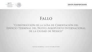 Fallo de Losa de Cimentación de la #terminal AICM