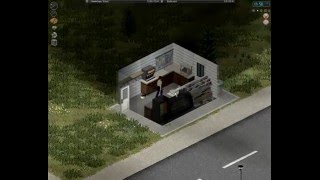 Project Zomboid 33.20 мод Bedford Falls #2 Ночёвка в кафе