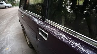 В Омске выпал снег... алюмосиликатный
