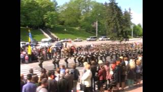 Парад 9 мая город. Канев