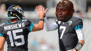 Nick Foles Benched | Gardner Minshew Jaguars Starting QB