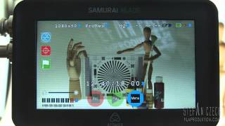 Samurai Blade from Atomos with XDCAM and Canon 5D MK III