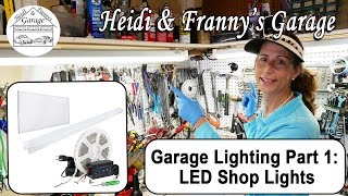 LED Shop Lights from SuperBrightLeds.com (Garage Lighting Part 1)