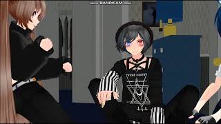 [MMD x FNaF x OC] - парень подарил своей девушке котёнка