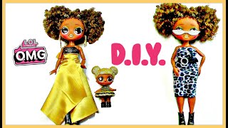 3 ПРОСТЫХ ЛАЙФХАКА с ОДЕЖДОЙ для ЛОЛ ОМГ своими руками! DIY Dress Up!LOL Surprise OMG Doll #одевалки