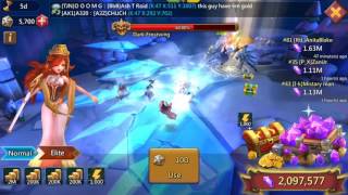 Lords Mobile - [A2Z] Raining Gold Boxes!!! Spending All Gems to New Building Labyrinth!!!