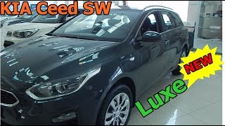 KIA Ceed SW  2019  1.6  6AT  Luxe  самая покупаемая народная комплектация