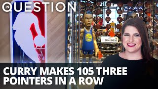 NBA star wows by shooting 105 consecutive three pointers