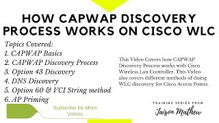 How CAPWAP Discovery Process Works on Cisco WLC