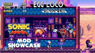 Egg Loco Zone | Sonic Mania (PC) Mod Showcase