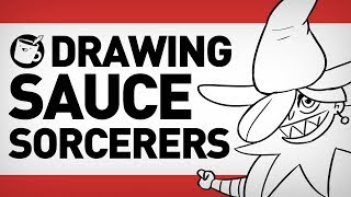 Drawing Sauce Sorcerers