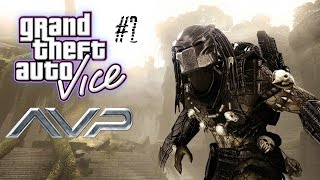 ?GTA:ViceCity - Aliens vs Predator 2 (Часть 2) ГОНКИ НА БАГГИ и баги :D