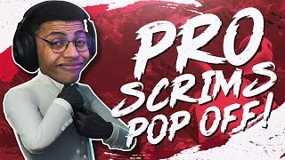 POPPING OFF IN PRO SCRIMS! SOLO WIN (Fortnite BR Full Match)