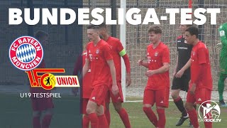 Starker Auftritt der Roten | FC Bayern München U19 - 1.FC Union Berlin U19 (Testspiel)
