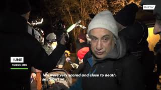 'Very scared and close to death' - foreigners evacuated from Ukraine