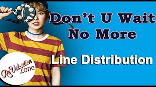 Red Velvet - Don't U Wait No More Line Distribution
