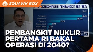 ESDM: Pembangkit Nuklir Pertama RI Ditargetkan Operasi di 2040