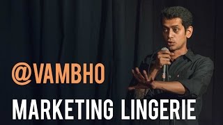 Marketing Lingerie || Vamsidhar [Standup Comedy]
