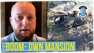 Millionaire Asks Air Force to Blast His Mansion After Russian Troops Take It
