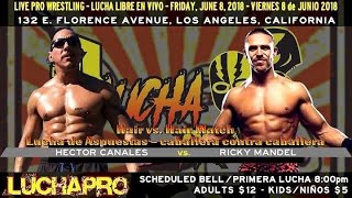 Hair VS Hair Ricky Mandel VS Hector Canales  June 8, 2018