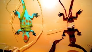 Животные. Крокодил и ящерицы. Игрушки. Мультик для детей.