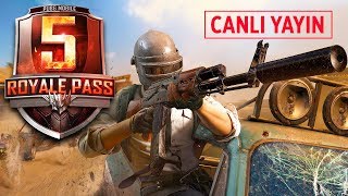 PUBG Mobile - #RoyalePass5 - ? CANLI YAYIN