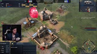 Age of Empires 4 Первый турнир на 20000$ от EGC: TheMista vs. VortiX - GENESIS 1/2 Финала #1