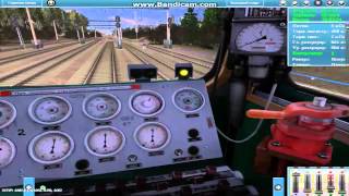 Запуск ВЛ82М-079  Trainz Simulator 12