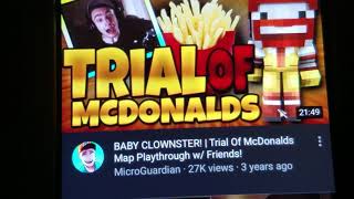 Hearing Trials at McDonalds RSWOL's belly gurgle. ??