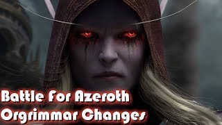 World of Warcraft: Battle for Azeroth/Legion - Orgrimmar Changes