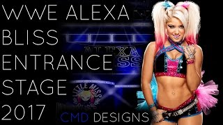 WWE Alexa Bliss Entrance Stage 2017