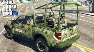 GTA 5|LSPDRF #81|EJERCITO MILITAR MEXICANO - CATEO|EdgarFtw