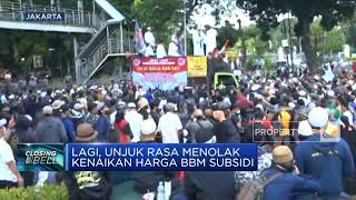 Lagi, Unjuk Rasa Menolak Kenaikan Harga BBM Subsidi