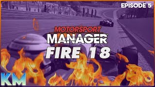 Lets Play Motorsport Manager FIRE 2018 Mod - S1 Race 4 Dubai MM 2018