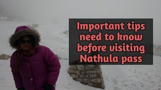 Important tips need to know before visiting Nathula pass
