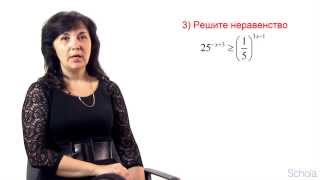 Математика. Решение показательных неравенств